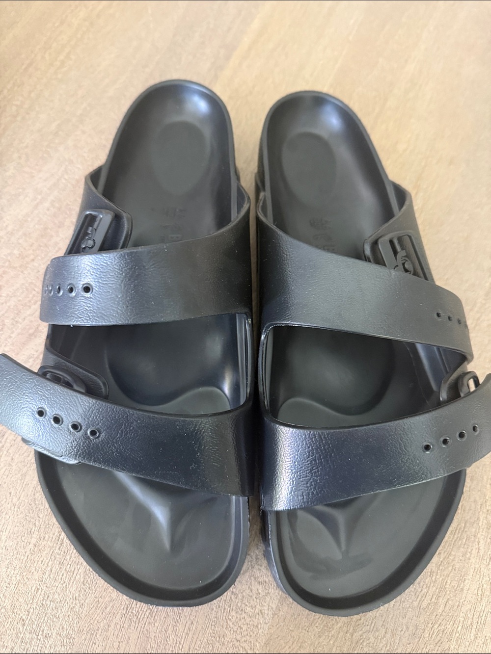 Birkenstock Arizona Eva Black Slide Sandals